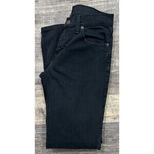 Levi’s 511 SLIM FIT MEN'S Black Denim JEANS Size 29x30